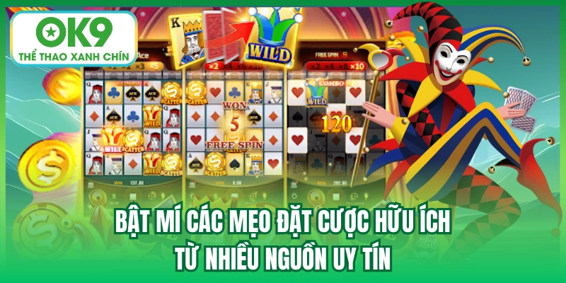 Bật mí các mẹo đặt cược hữu ích từ nhiều nguồn uy tín