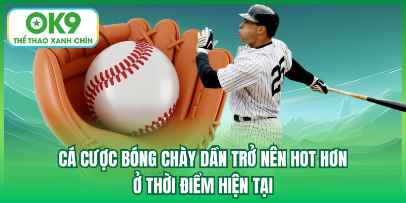 Cá cược bóng chày dần trở nên hot hơn ở thời điểm hiện tại